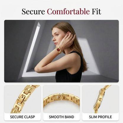 ✨ Women's Oval Quartz Watch – Elegant, Minimalist, Delicate 💫