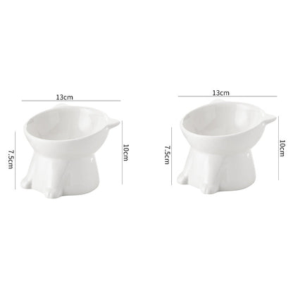 💝Ergonomic Elevated Cat Bowl