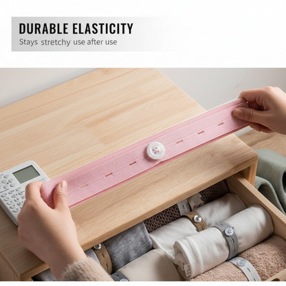 Adjustable Elastic Clothing Organization Bands ✨