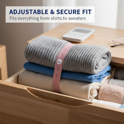 Adjustable Elastic Clothing Organization Bands ✨