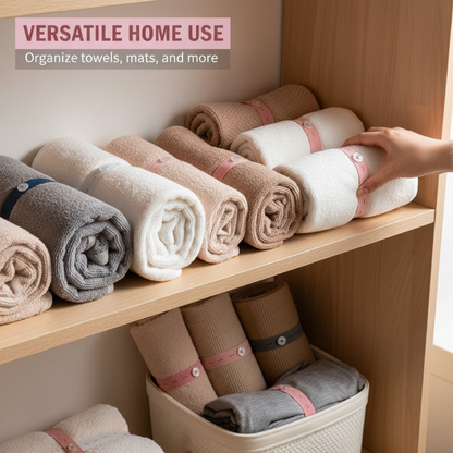 Adjustable Elastic Clothing Organization Bands ✨