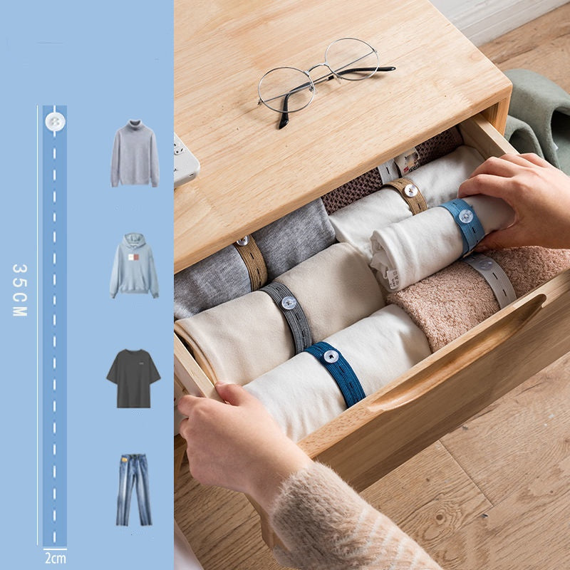Adjustable Elastic Clothing Organization Bands ✨