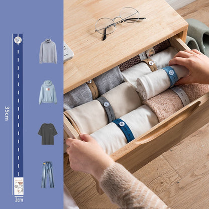 Adjustable Elastic Clothing Organization Bands ✨