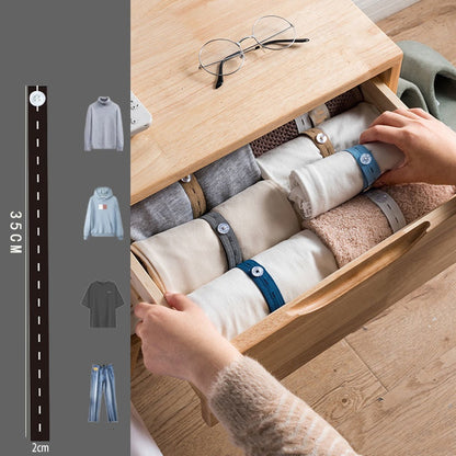 Adjustable Elastic Clothing Organization Bands ✨