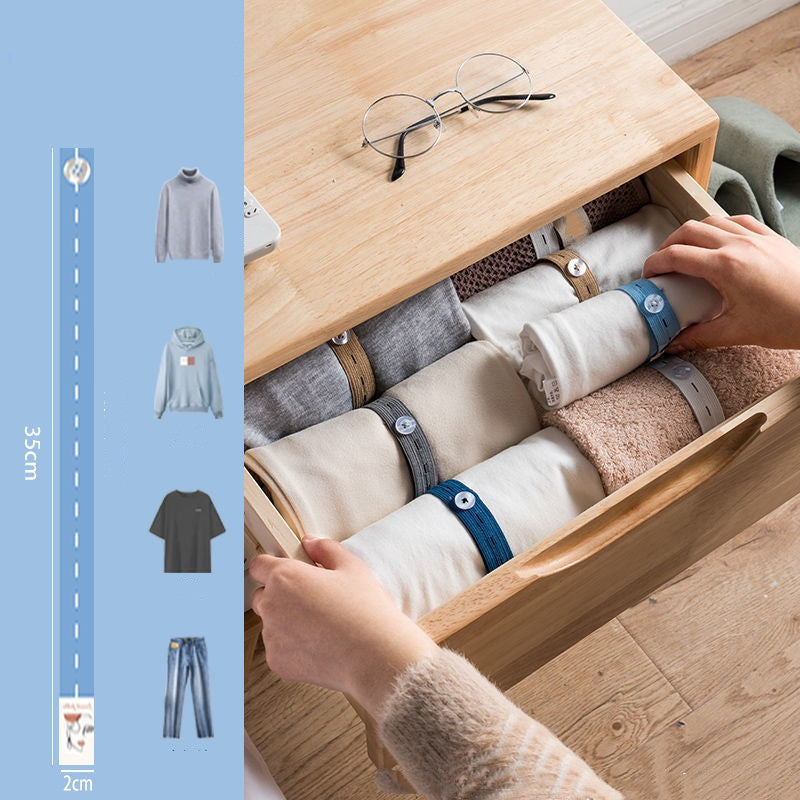 Adjustable Elastic Clothing Organization Bands ✨