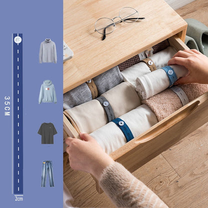 Adjustable Elastic Clothing Organization Bands ✨