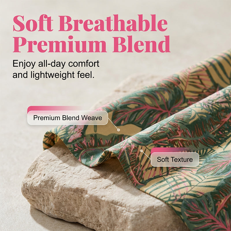 📢📢30% OFF !! ⏰ Women's Printed Sleeveless Top & Wide-Leg Pants Set – Flowy & breathable – Perfect for summer, beach or resort wear – effortless chic 🌸