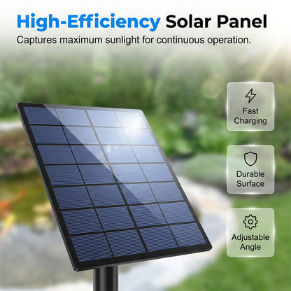 ⚡ 49% OFF NOW! ✨Solar Pond Aerator with Air Pump