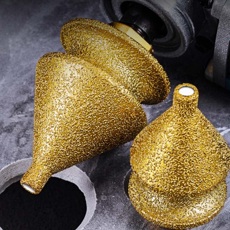 📢📢 Diamond Chamfering Bit for Grinder – Multi-Function, Brazed Diamond, M10 Fit 🔧