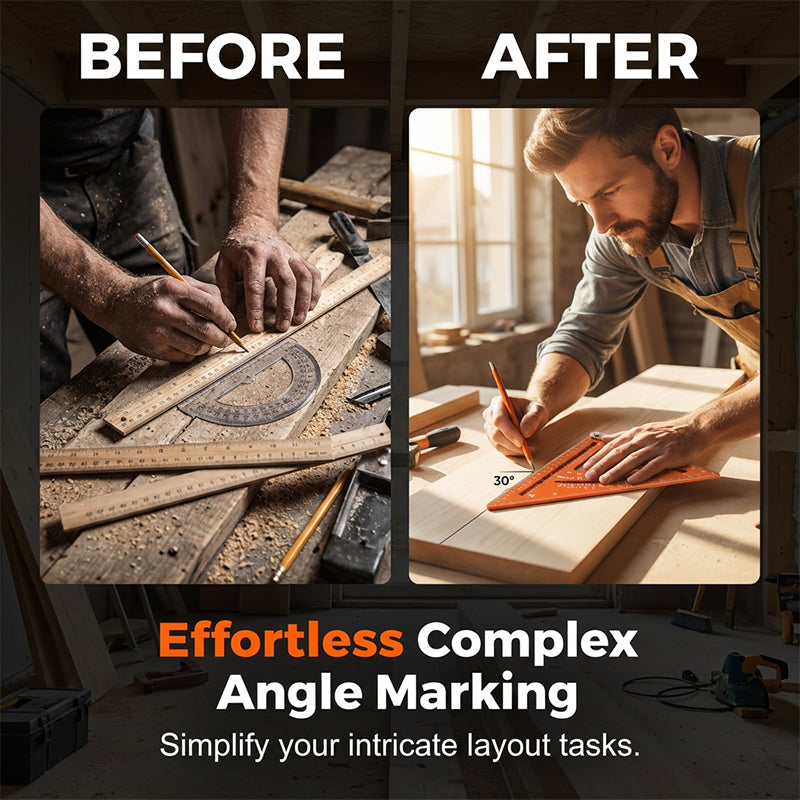📐 LIMITED-TIME 30% OFF! ✨ Precision Woodworking Triangle Square – Alloy, Adjustable, Anti-Rust 🛠️