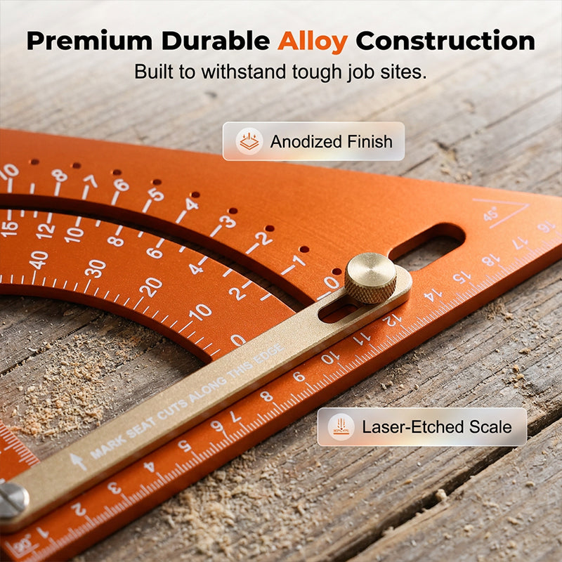 📐 LIMITED-TIME 30% OFF! ✨ Precision Woodworking Triangle Square – Alloy, Adjustable, Anti-Rust 🛠️