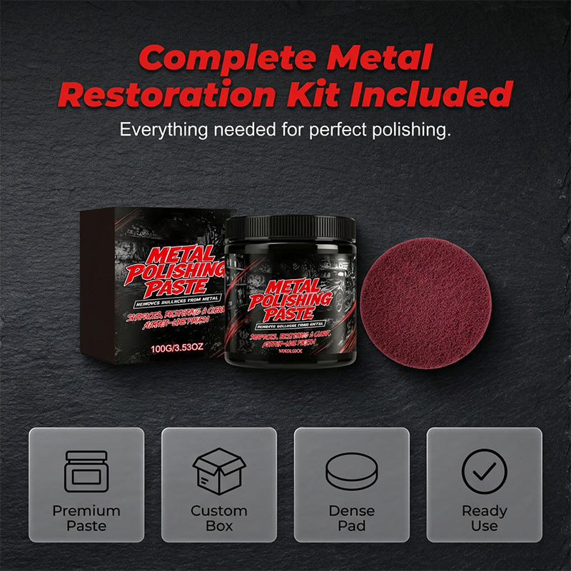 📢📢Buy 2 Get 1 Free ⏰All-Purpose Metal Polishing Past