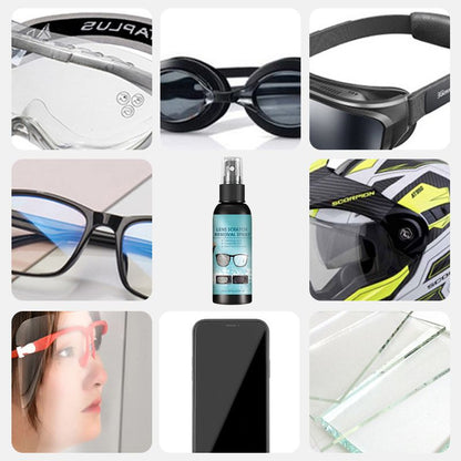 👓40% OFF NOW ! ✨Lens Scratch Repair Spray – Effortlessly buff out fine scratches, restore lens clarity, suitable for glasses, camera lenses & car lights, easy DIY operation🔍