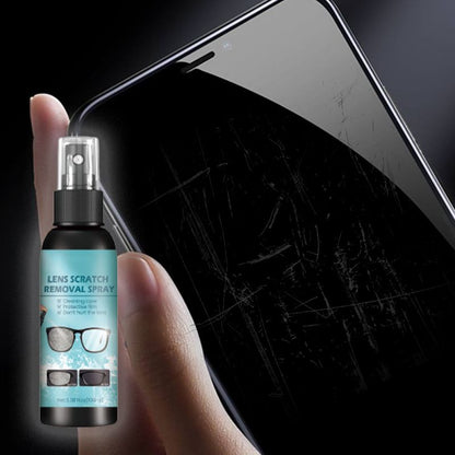 👓40% OFF NOW ! ✨Lens Scratch Repair Spray – Effortlessly buff out fine scratches, restore lens clarity, suitable for glasses, camera lenses & car lights, easy DIY operation🔍