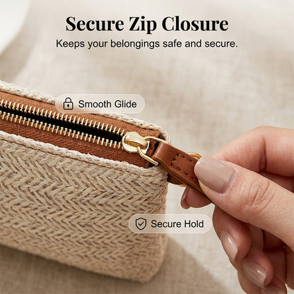 📢📢Women's Woven Straw Shoulder Clutch Bag👜