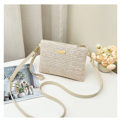 📢📢Women's Woven Straw Shoulder Clutch Bag👜