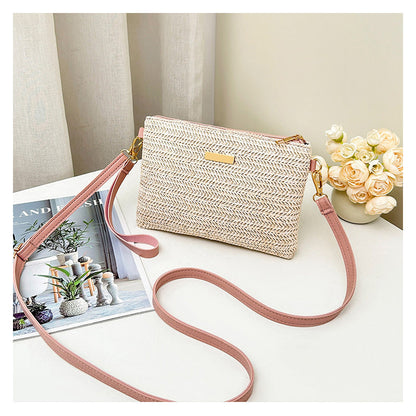 📢📢Women's Woven Straw Shoulder Clutch Bag👜