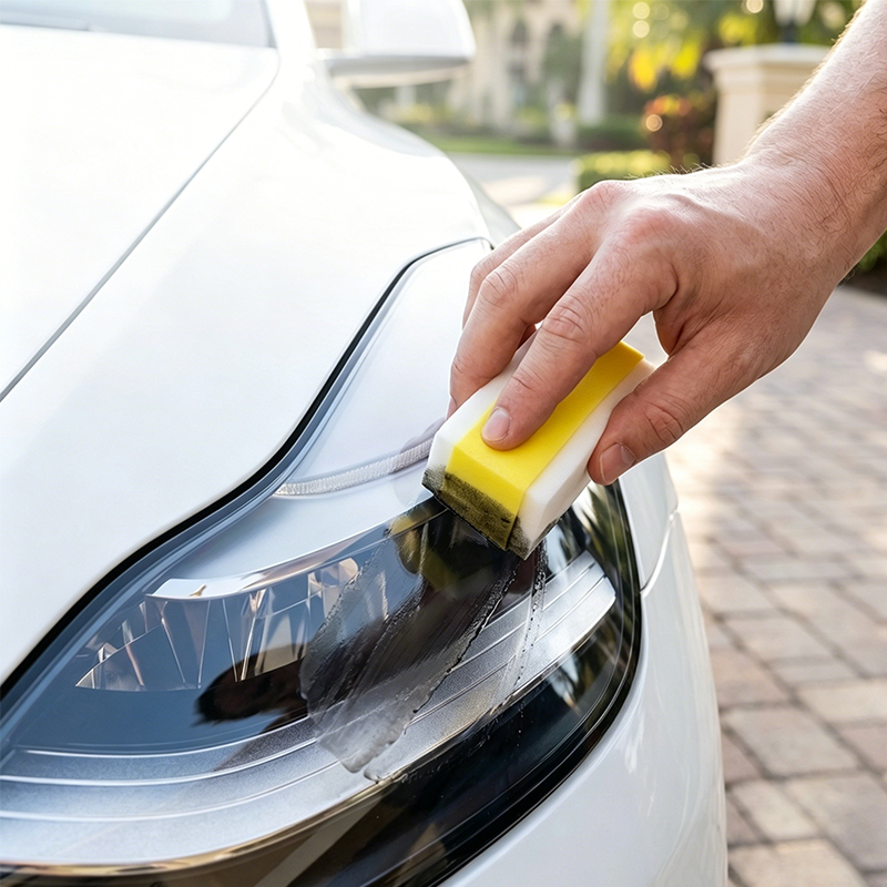 🚗 LIMITED-TIME 30% OFF! 💥 Ultimate Headlight Renovation Liquid – Removes Yellowing, UV Protection, Kit Included ✨