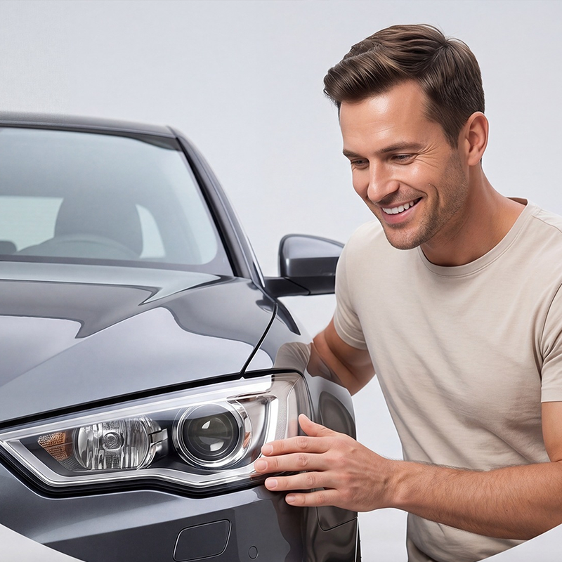 🚗 LIMITED-TIME 30% OFF! 💥 Ultimate Headlight Renovation Liquid – Removes Yellowing, UV Protection, Kit Included ✨