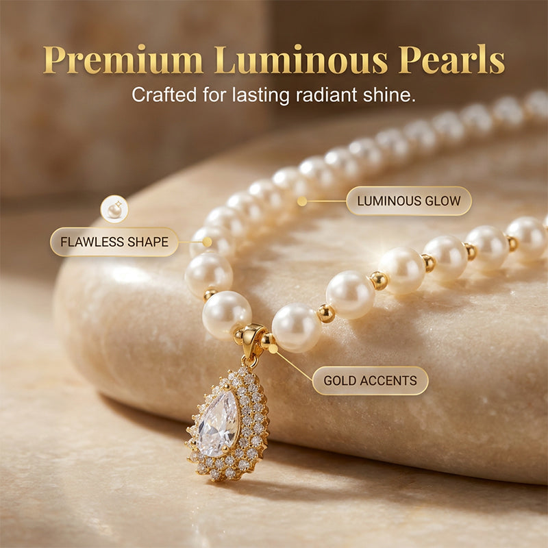 📢📢40% OFF !! ⏰Women’s Vintage Style Pearl Necklace