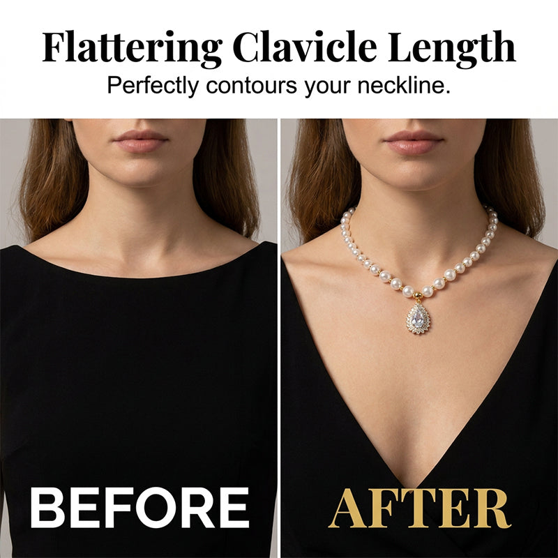 📢📢40% OFF !! ⏰Women’s Vintage Style Pearl Necklace