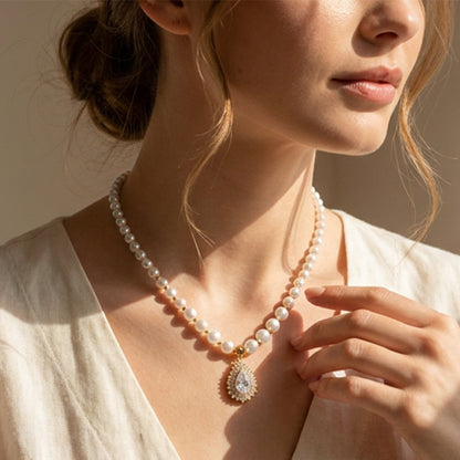 📢📢40% OFF !! ⏰Women’s Vintage Style Pearl Necklace