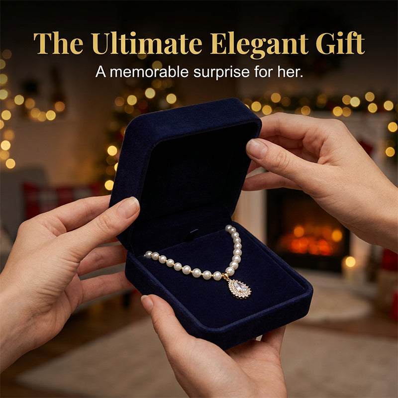 📢📢40% OFF !! ⏰Women’s Vintage Style Pearl Necklace