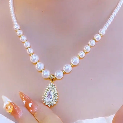 📢📢40% OFF !! ⏰Women’s Vintage Style Pearl Necklace