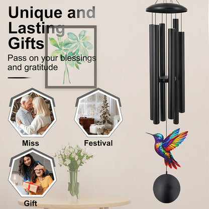 📢📢40% OFF !! ⏰Vintage Metal Memorial Wind Chimes for Garden