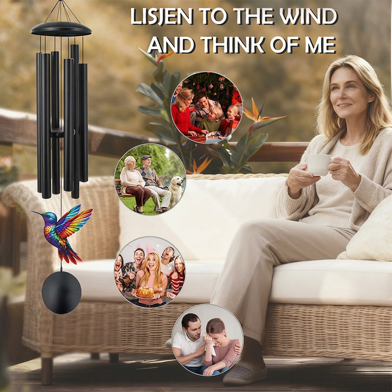 📢📢40% OFF !! ⏰Vintage Metal Memorial Wind Chimes for Garden