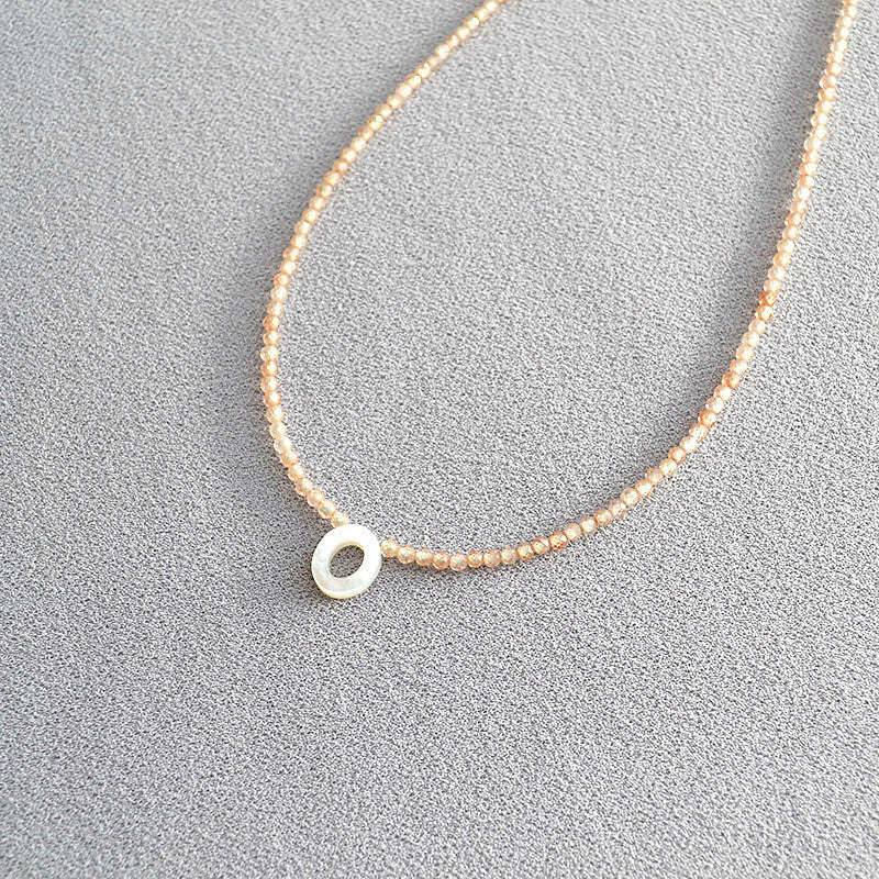 📢📢40% OFF !! ⏰Romantic Initial Beaded Choker Necklace