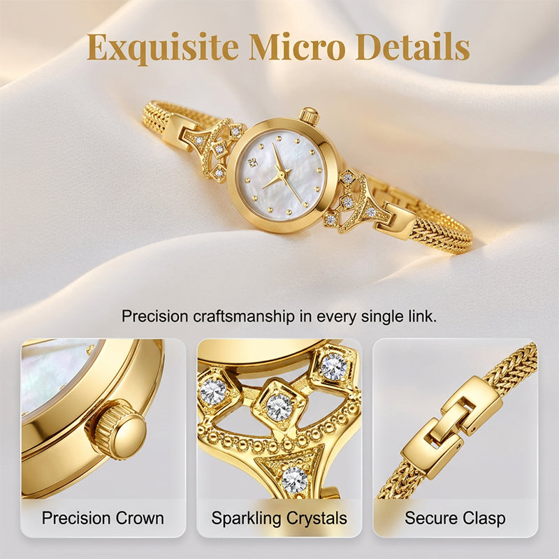 📢📢40% OFF !! ⏰Elegant Women's Bracelet Watch⌚👑