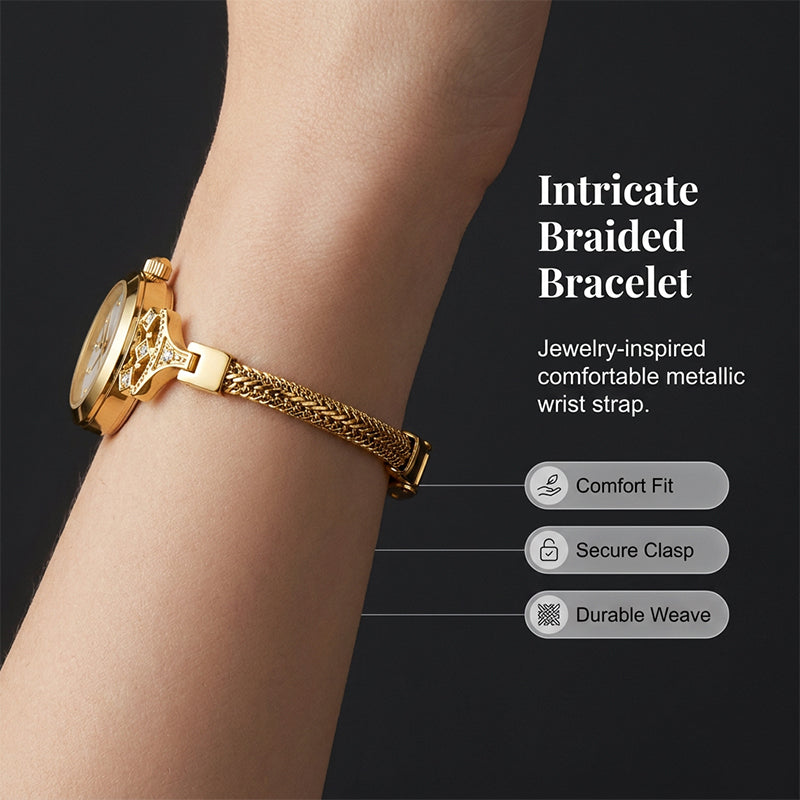 📢📢40% OFF !! ⏰Elegant Women's Bracelet Watch⌚👑