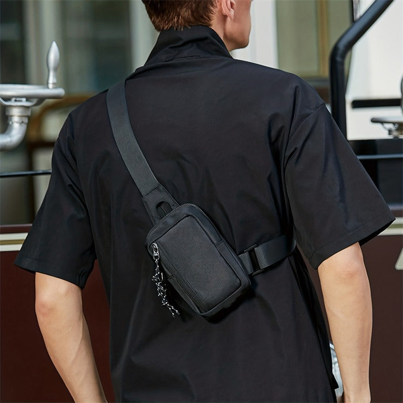 💼 Urban Commuter Sling Bag – Minimalist, Water-Resistant, Lightweight