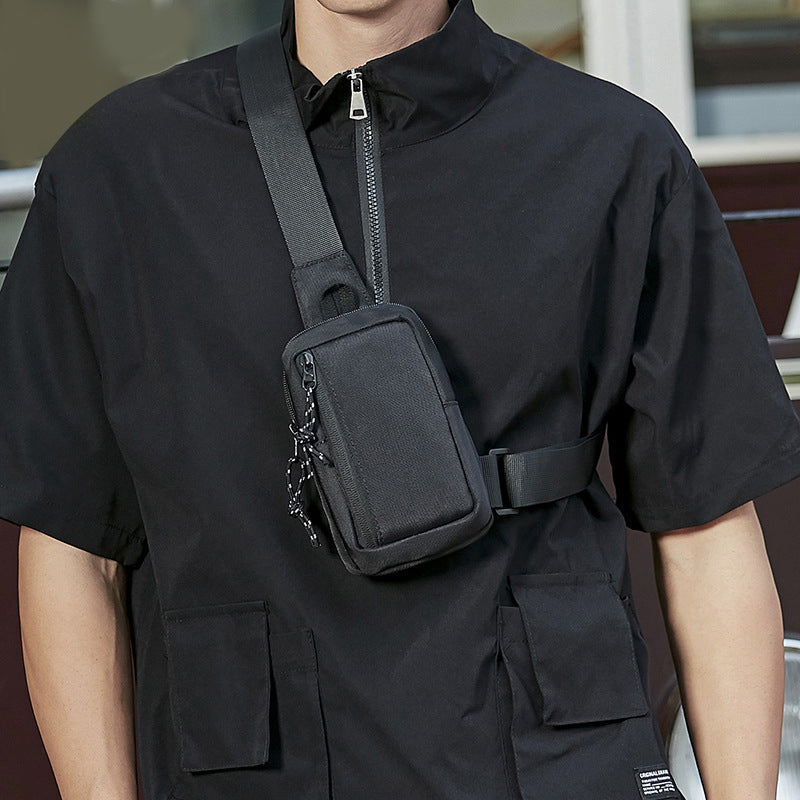💼 Urban Commuter Sling Bag – Minimalist, Water-Resistant, Lightweight