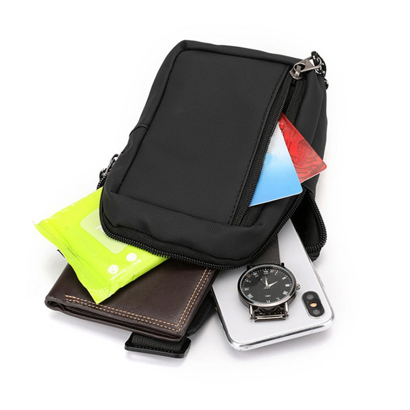 💼 Urban Commuter Sling Bag – Minimalist, Water-Resistant, Lightweight