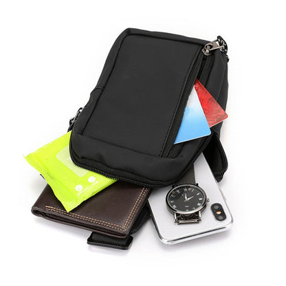 💼 Urban Commuter Sling Bag – Minimalist, Water-Resistant, Lightweight