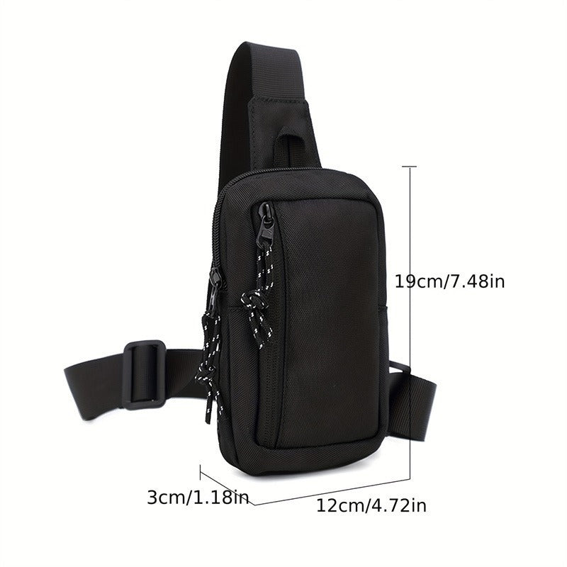 💼 Urban Commuter Sling Bag – Minimalist, Water-Resistant, Lightweight