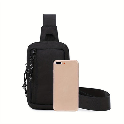 💼 Urban Commuter Sling Bag – Minimalist, Water-Resistant, Lightweight