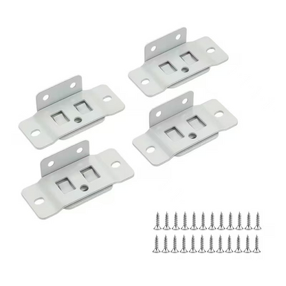 2-in-1 Locking Insert Shelf Brackets 🔧