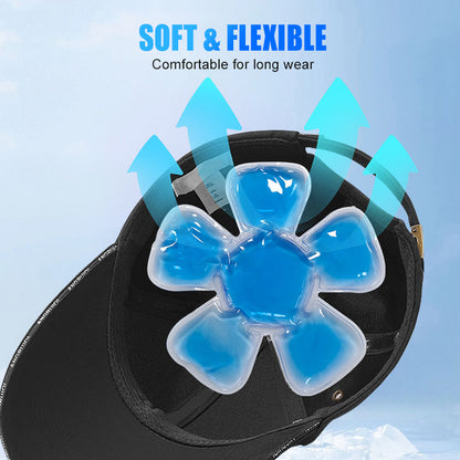 Helmet Cooling Gel Pack for Heat Protection❄️