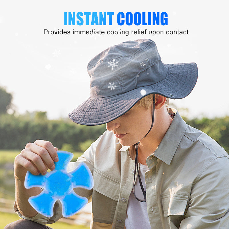 Helmet Cooling Gel Pack for Heat Protection❄️
