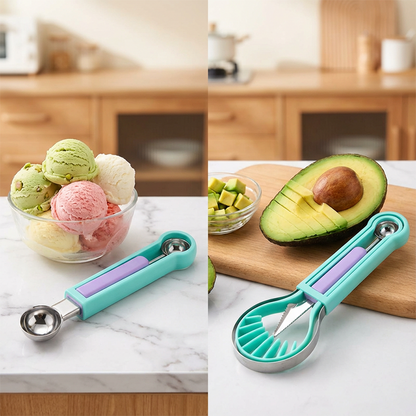 Multi-Functional Fruit Melon Baller Scoop Set 🍈