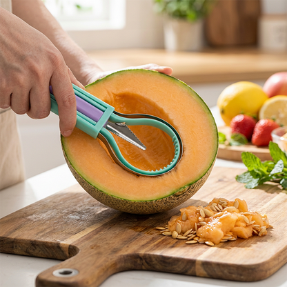 Multi-Functional Fruit Melon Baller Scoop Set 🍈