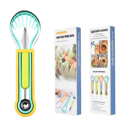 Multi-Functional Fruit Melon Baller Scoop Set 🍈