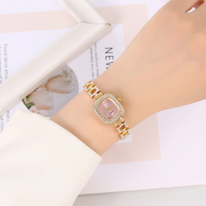✨❤️Women Drawstring Bracelet Watch Square Quartz