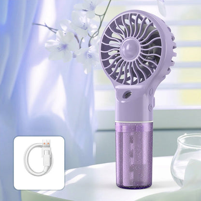 🧊Portable Handheld Mist Cooling Fan ❄️