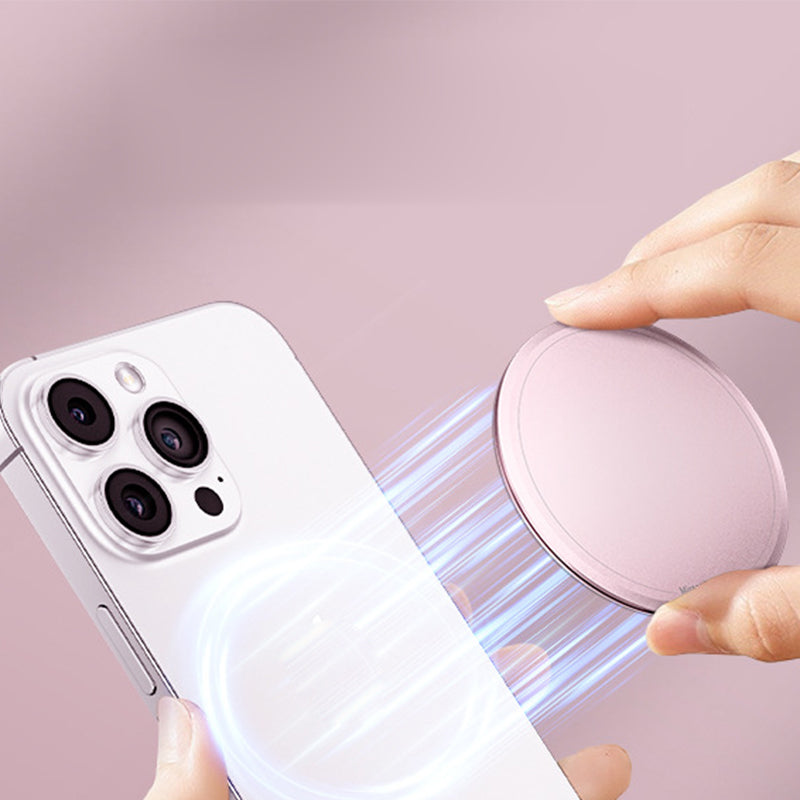 Magnetic Phone Stand with MIni  Mirror 💕