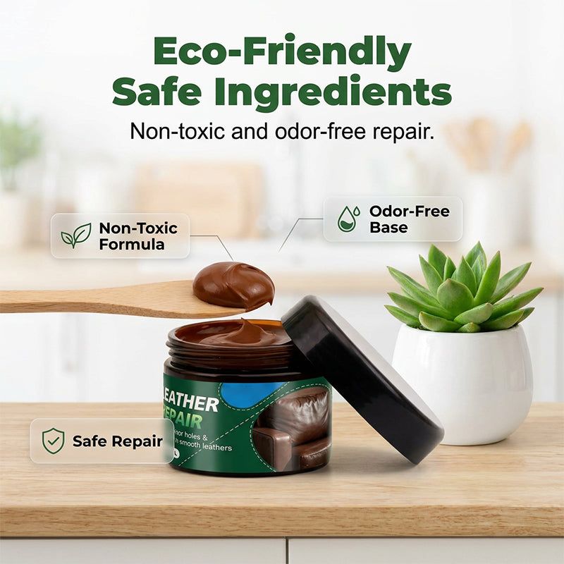 Brown Leather Filler & Repair Cream 🗄️