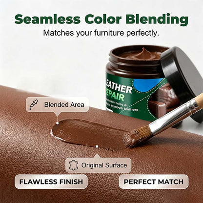 Brown Leather Filler & Repair Cream 🗄️